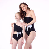 Oblique Shoulder Hollow High Waist One-piece Swimsuit